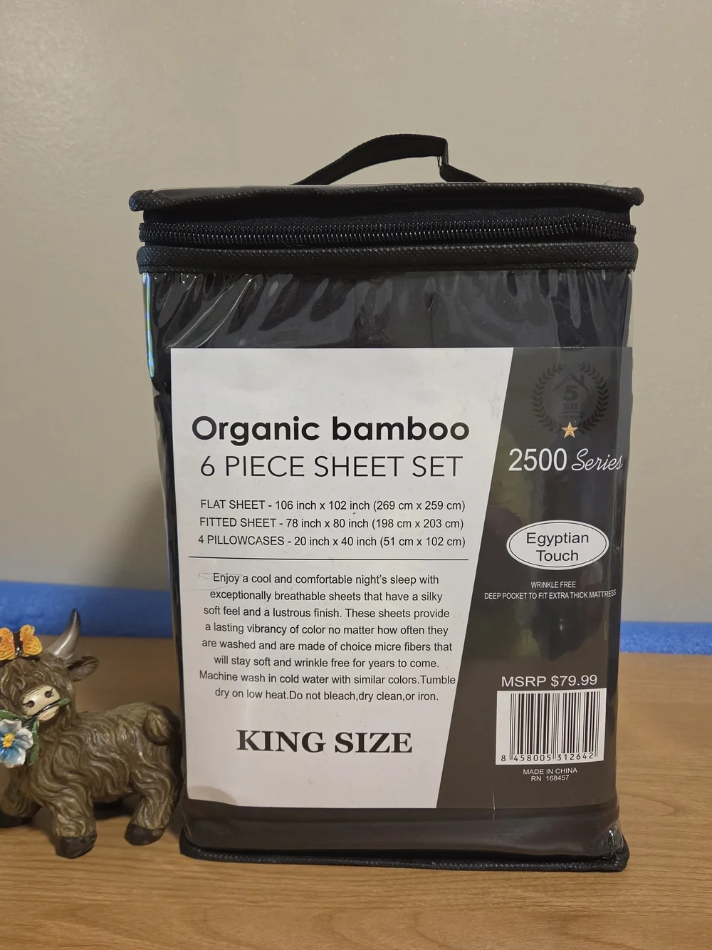 Bamboo King Sheet Set - Black